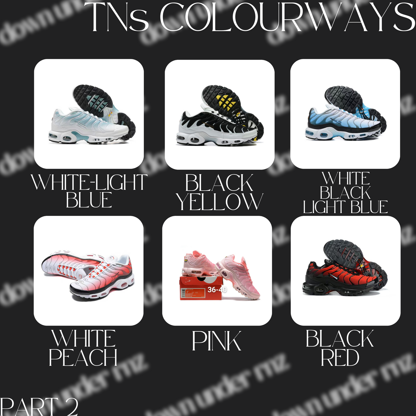 TNs (Multiple Colourways)