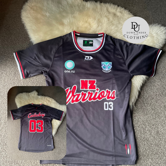 Black Warriors Jersey Shirt